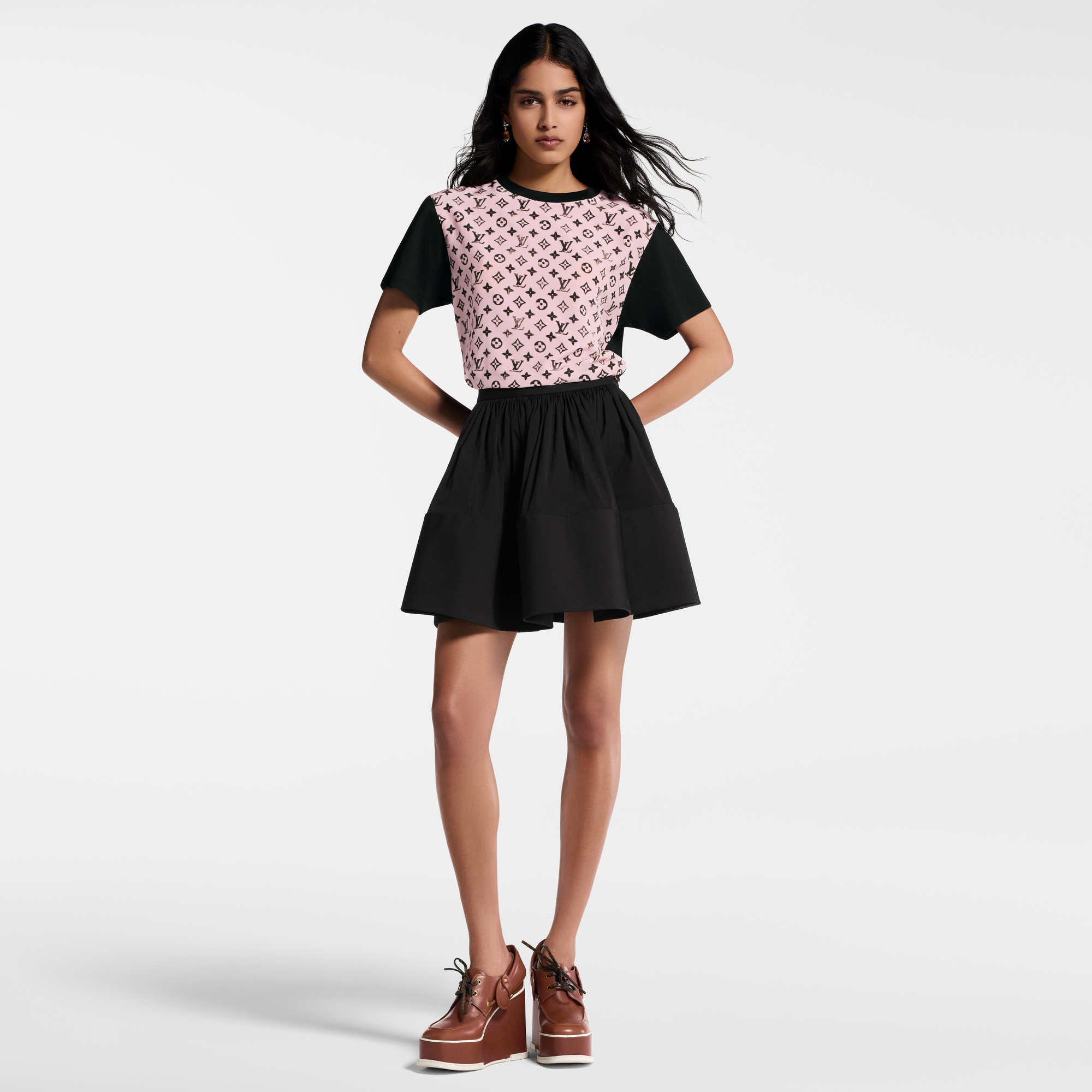 Camiseta Monogram  Mujer Prêt-à-Porter Tops | LOUIS VUITTON (Zoom de producto)